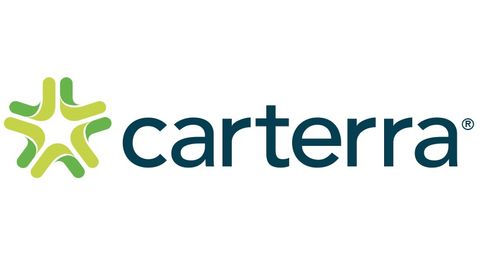 A logo for the brand Carterra
